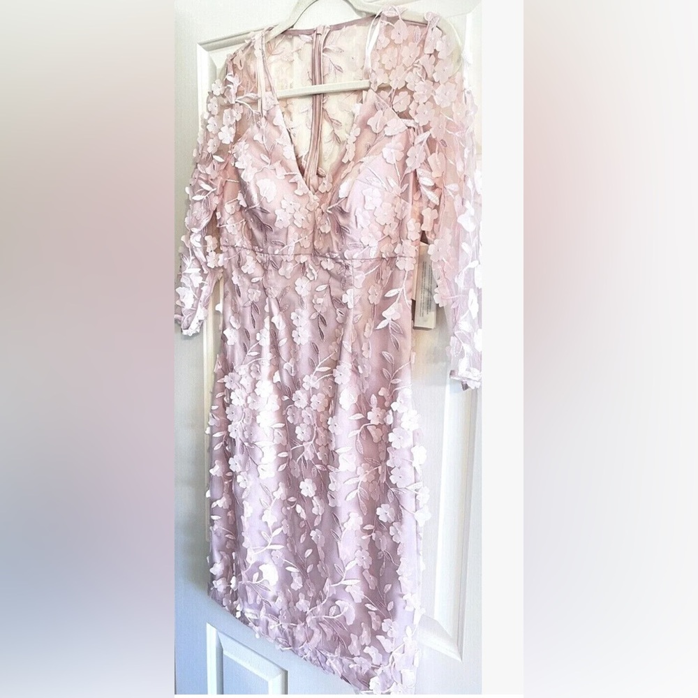 Eliza J Dress 4 Ladies Blush Bridal Wedding Mother of Bride. Beautiful Blush!